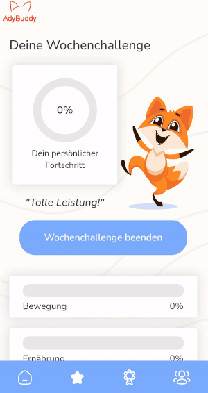 GIF of nutrition screen