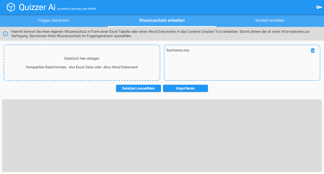 Generate Quizzes